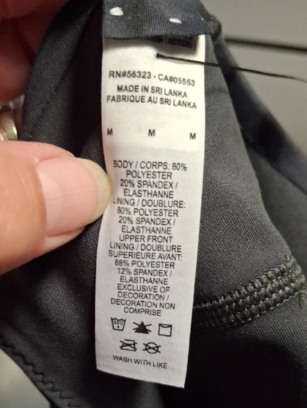 Nike Black Sports Bra Size Meduim - Picture 4 of 4